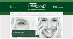 Desktop Screenshot of manipularte.com.br